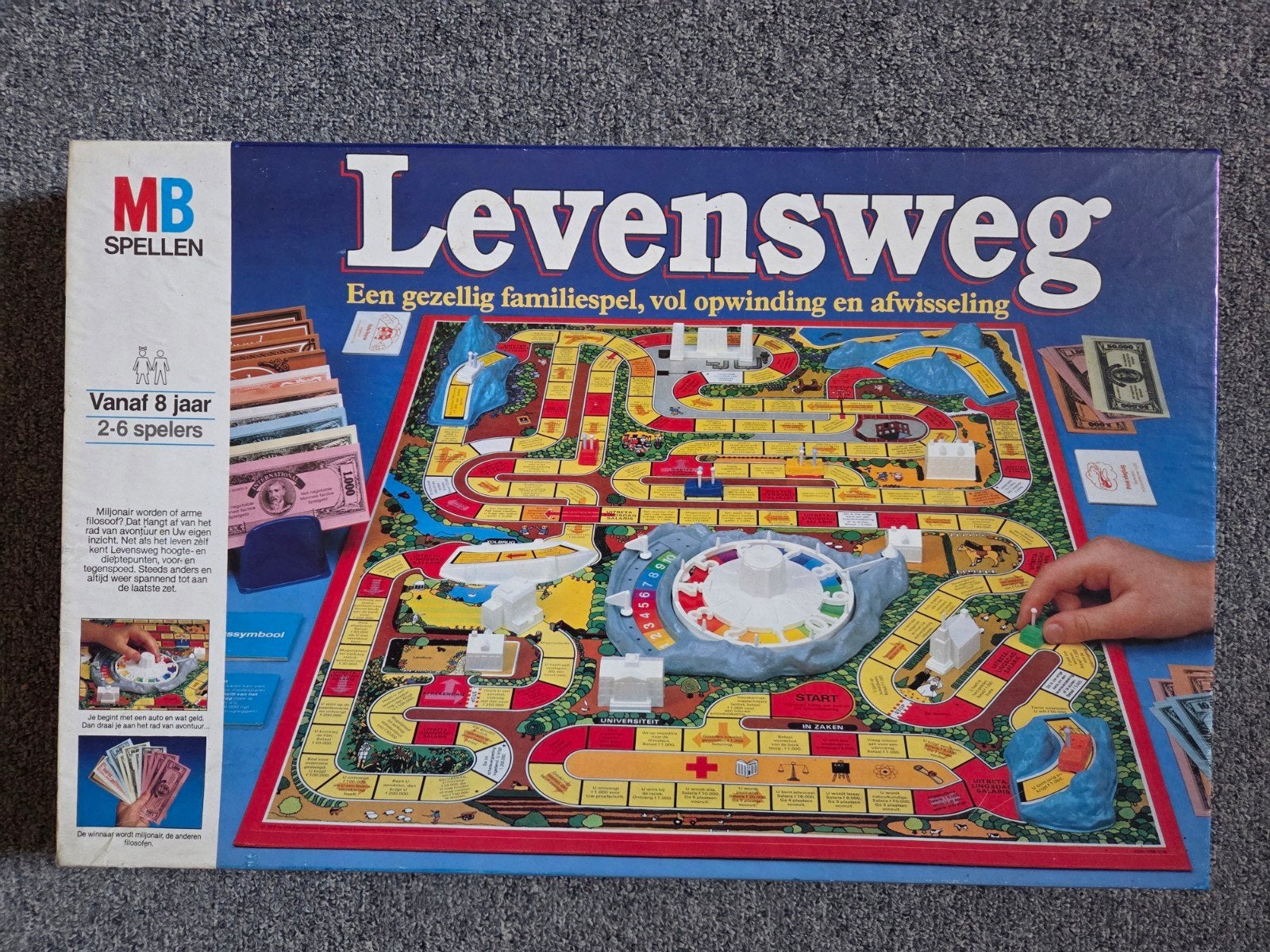 LEVENSWEG, Vijf spelers of meer, Ophalen of Verzenden, Zo goed als nieuw, MB