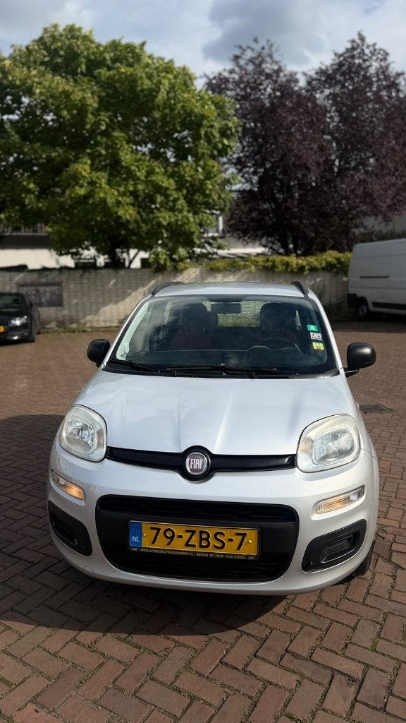 Fiat Panda Twinair 85 2012 Grijs airco, Voorwielaandrijving, Euro 5, Stof, 40 €/maand