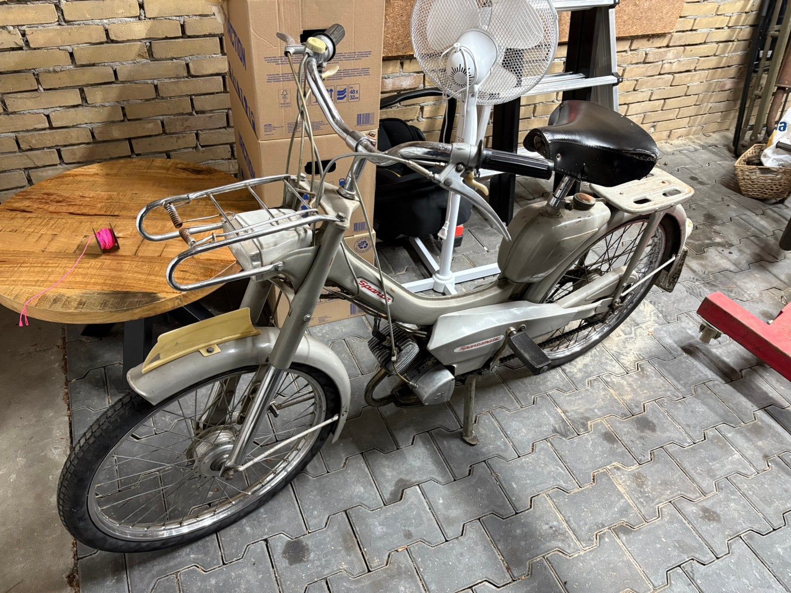 Sparta spartamatic brommer met kenteken, Fietsen en Brommers, Ophalen