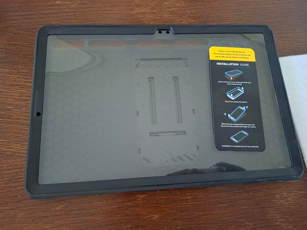 Nieuwe zwarte hoes voor Samsung Galaxy Tab S9 Plus 12.4 inch, Ophalen of Verzenden, Nieuw, 12 inch