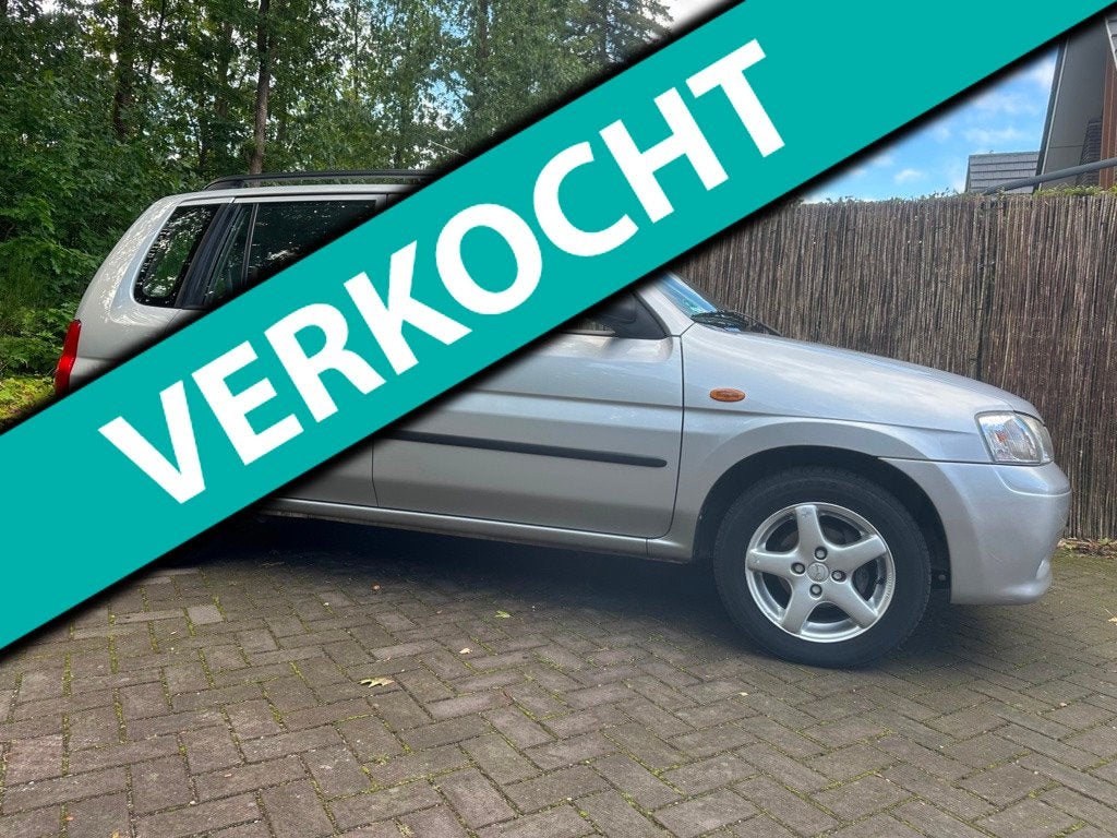 Mazda Demio 1.5 Exclusive Airco/Cruise/Elekramen/Trekh/Apk, Auto's, Origineel Nederlands, Bedrijf, Metallic lak, Grijs