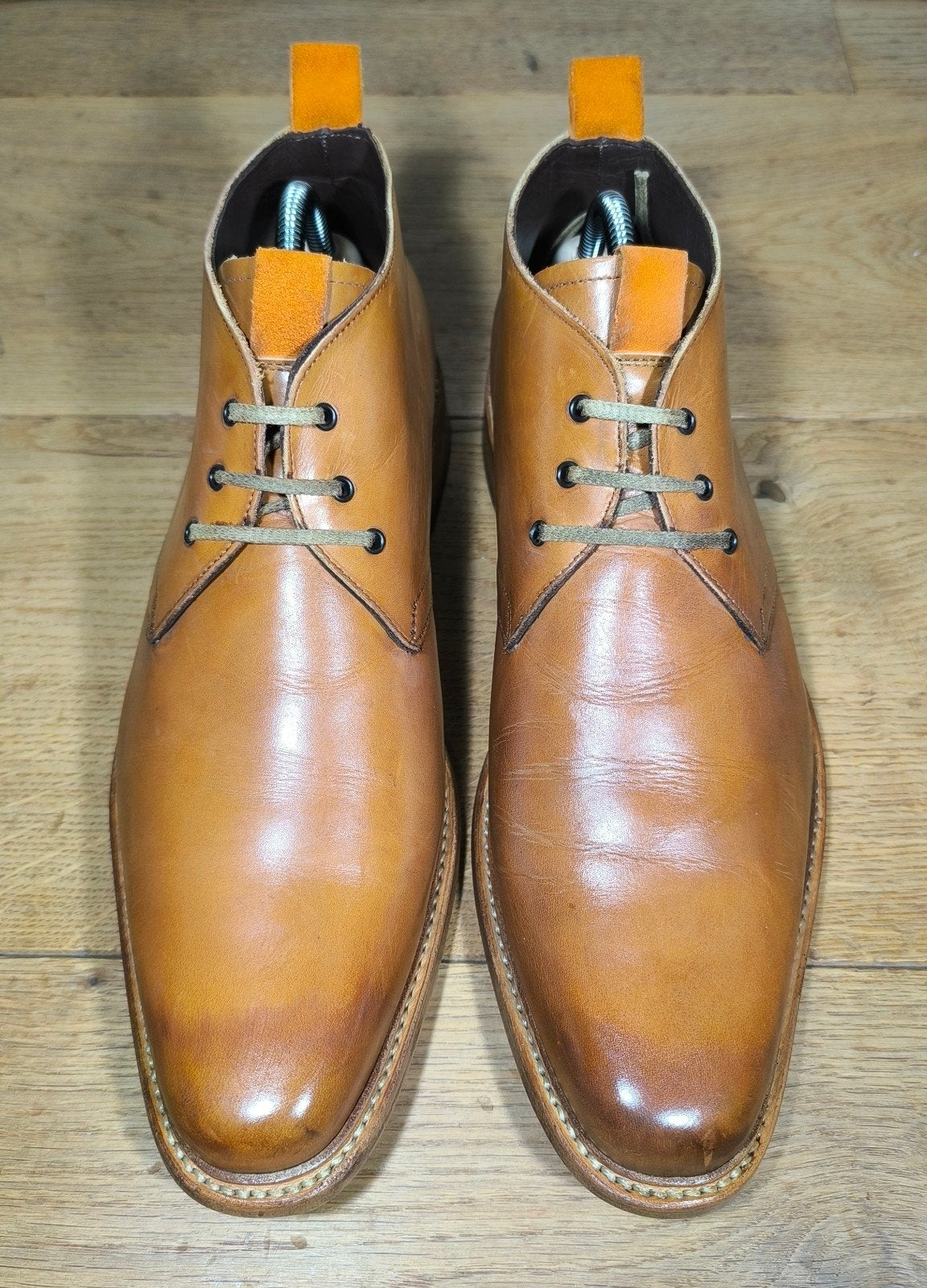 Floris van Bommel halfhoge herenschoenen maat 9 / 43, Ophalen, Bruin, Floris van Bommel, Zo goed als nieuw