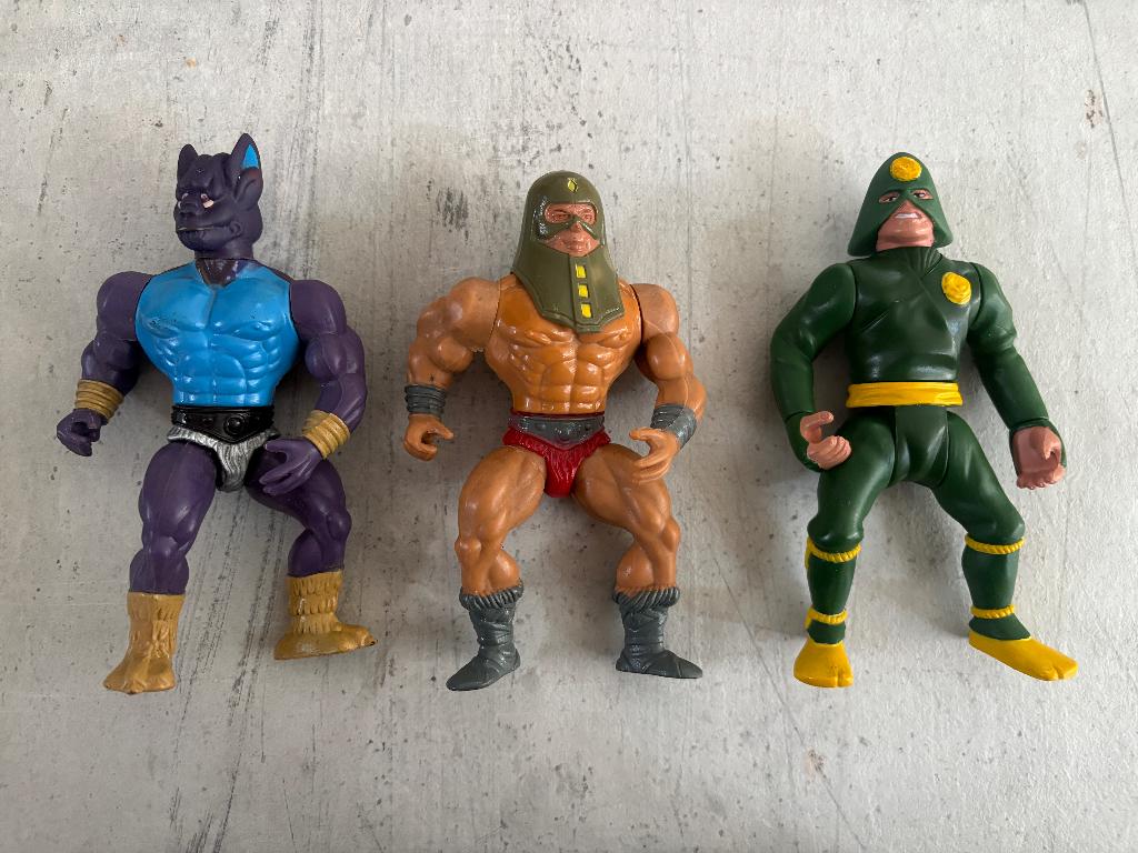 Vintage Defenders of the Planets Ninja Warriors Actiefiguur, Verzamelen, Ophalen of Verzenden, Gebruikt