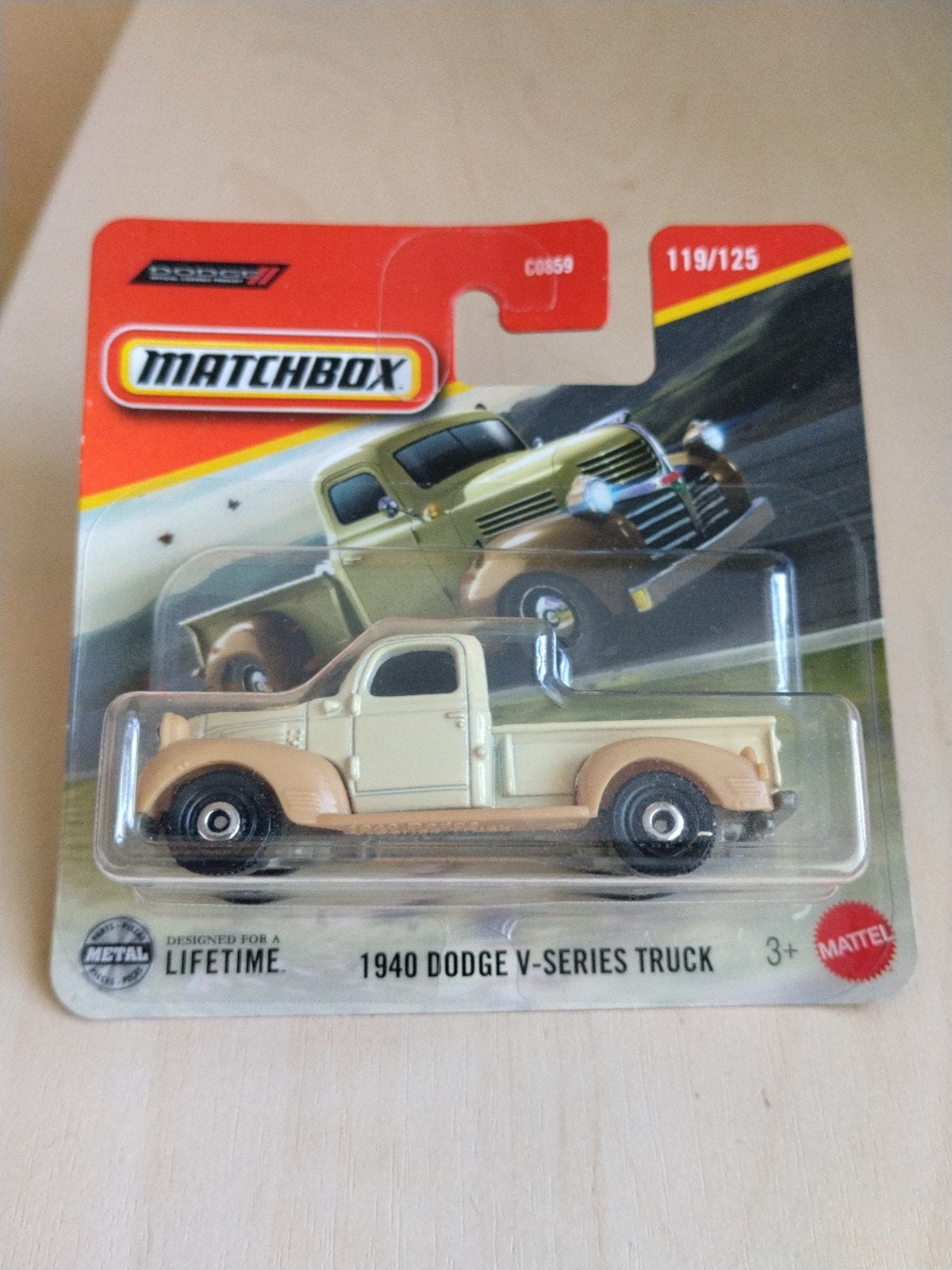Matchbox 1940 dodge v series truck, Ophalen of Verzenden, Nieuw, Auto