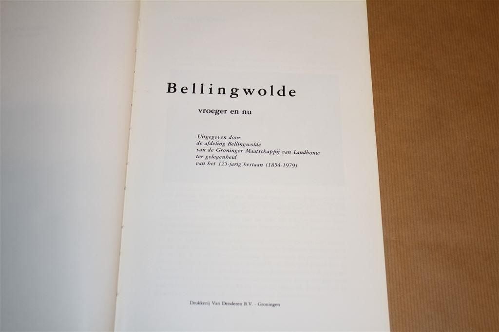 Bellingwolde vroeger en nu. Boerderijenboek. 1979., Ophalen of Verzenden, Gelezen