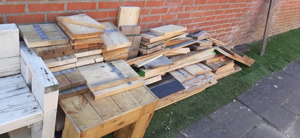 Kachelhout, Tuin en Terras, Haardhout, 6 m³ of meer, Ophalen, Blokken