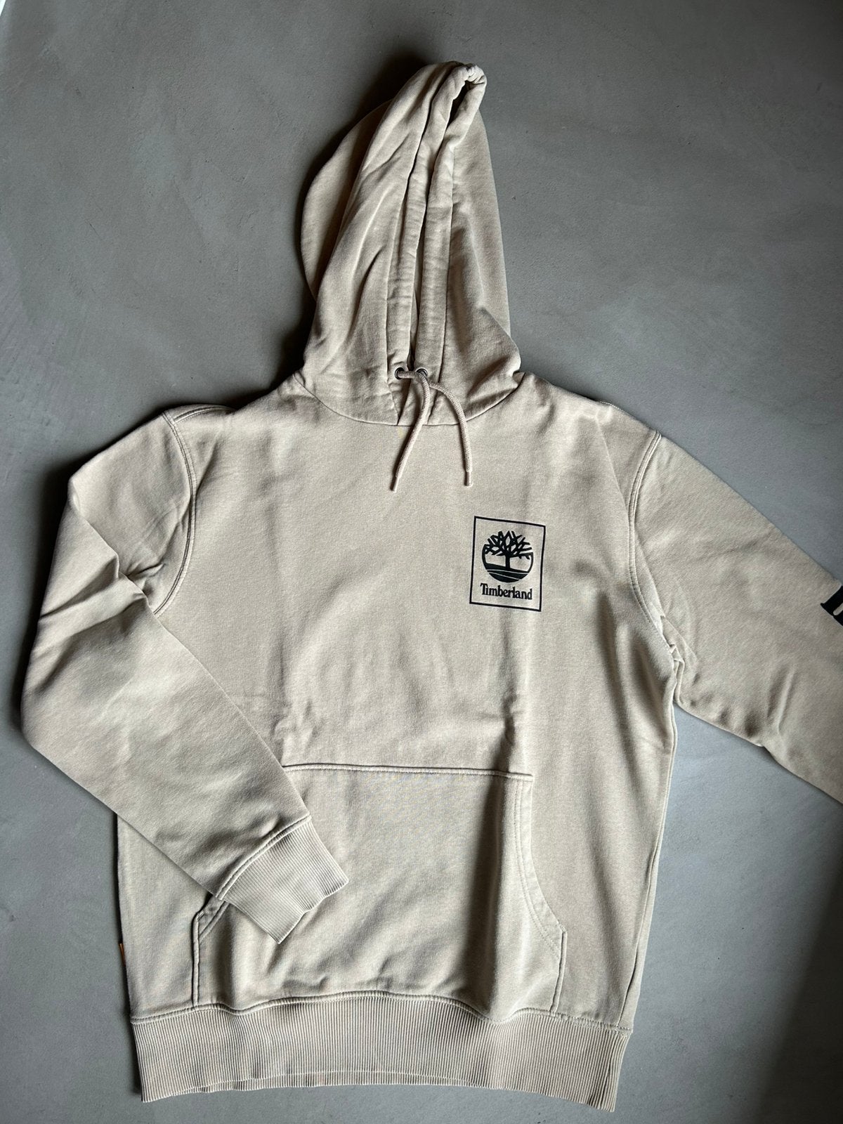 Hoodie Timberland maat S, Ophalen of Verzenden, Zo goed als nieuw, Maat 46 (S) of kleiner, Beige