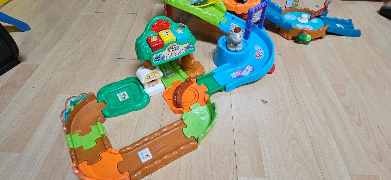 VTech Zoef Zoef Dieren Dierentuin (gelijmd deeltje), Kinderen en Baby's, Speelgoed | Vtech, Ophalen of Verzenden, Gebruikt, 2 tot 4 jaar