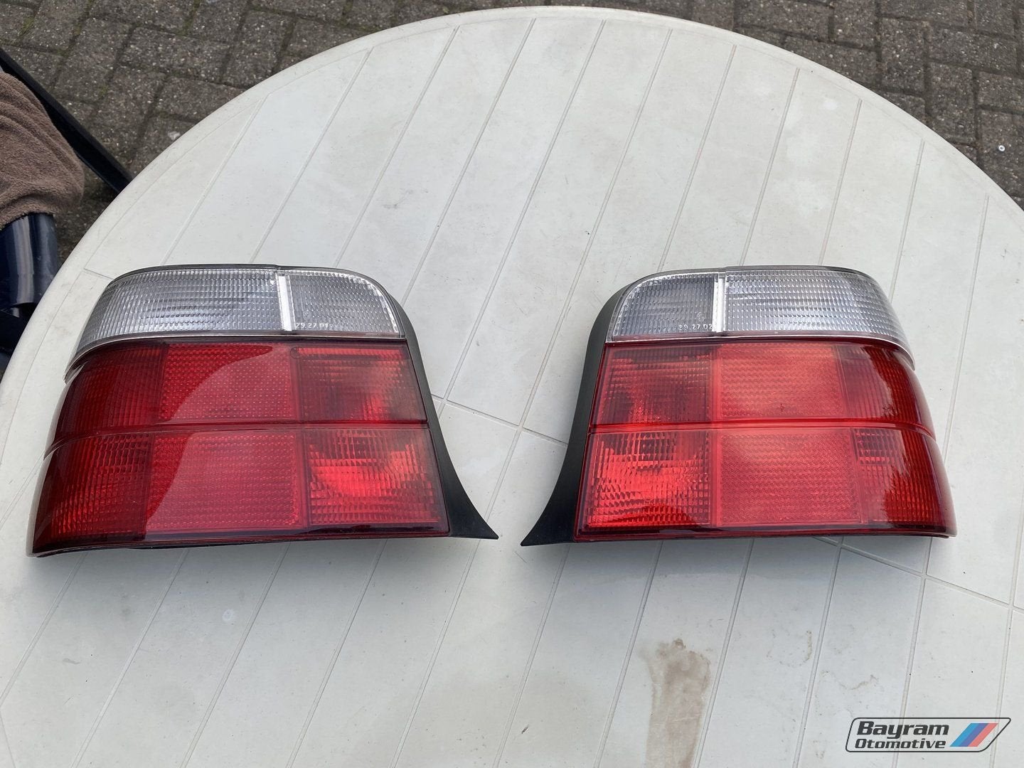Bmw E36 compact M achterlichten rood wit 3-serie oem sport, Gebruikt, -, -, Ophalen of Verzenden