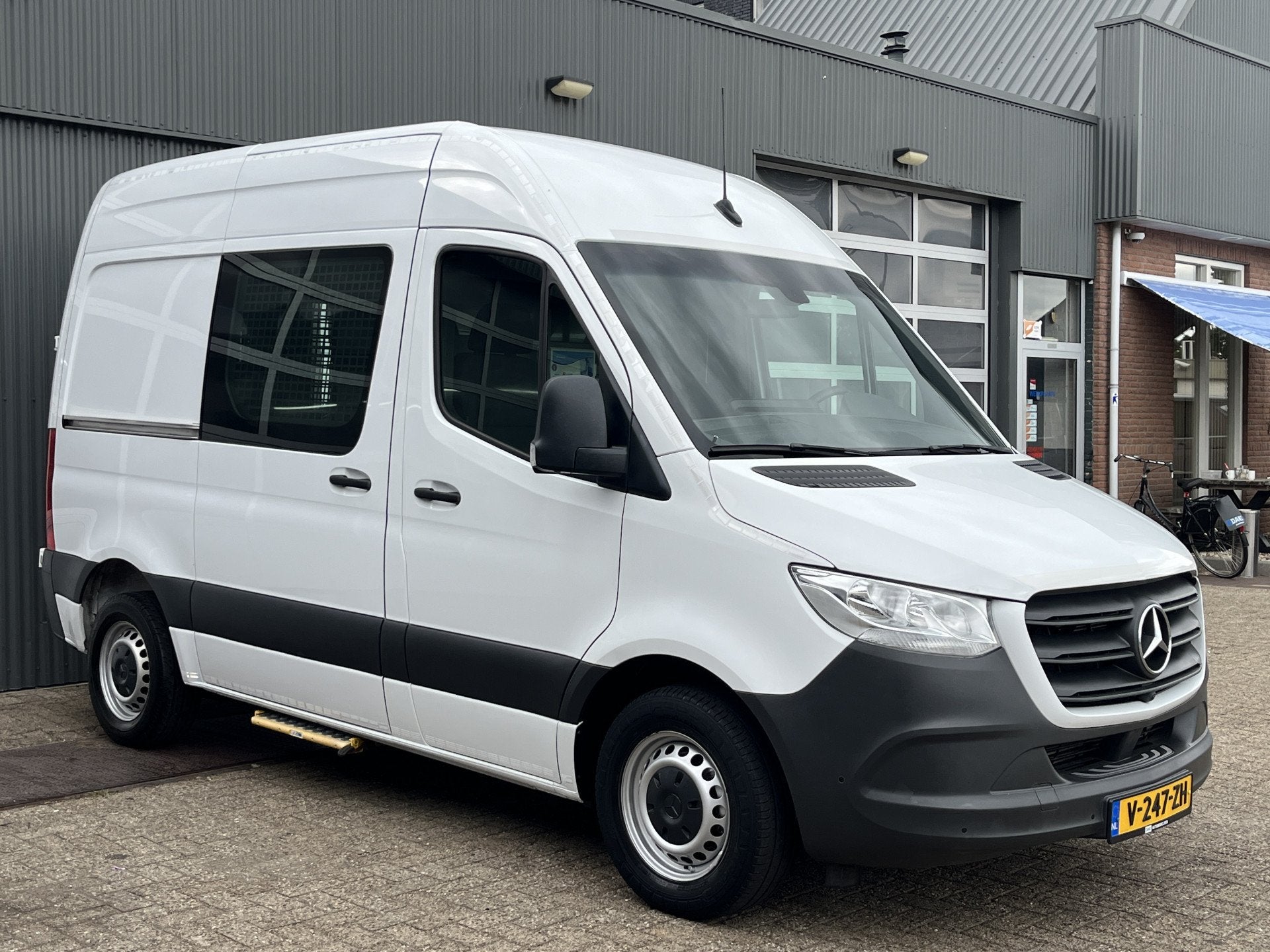 Mercedes-Benz Sprinter 314 2.2 CDI L1H2 Werkplaats inrichtin, Auto's, Stof, Gebruikt, Multifunctioneel stuurwiel, Bedrijf