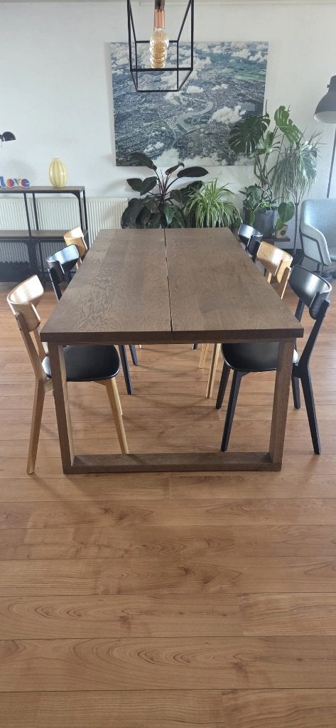 IKEA Tafel 220cmx100cm–Zo goed als nieuw/Excellent condition, Ophalen, 200 cm of meer, 50 tot 100 cm, Zo goed als nieuw