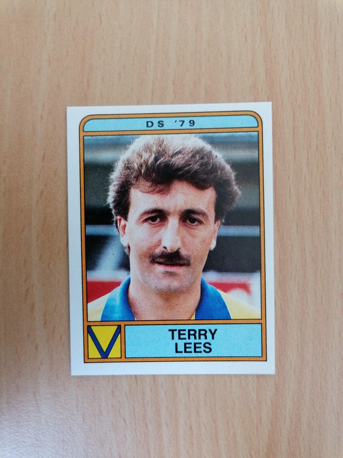 Panini Voetbal 84 #65 Terry Lees-DS'79., Ophalen of Verzenden, Zo goed als nieuw, Ajax, Poster, Plaatje of Sticker