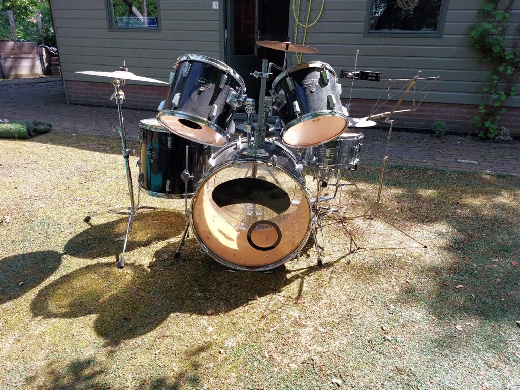 Drumstel gebruikt, Muziek en Instrumenten, Drumstellen en Slagwerk, Ophalen, Gebruikt, Overige merken