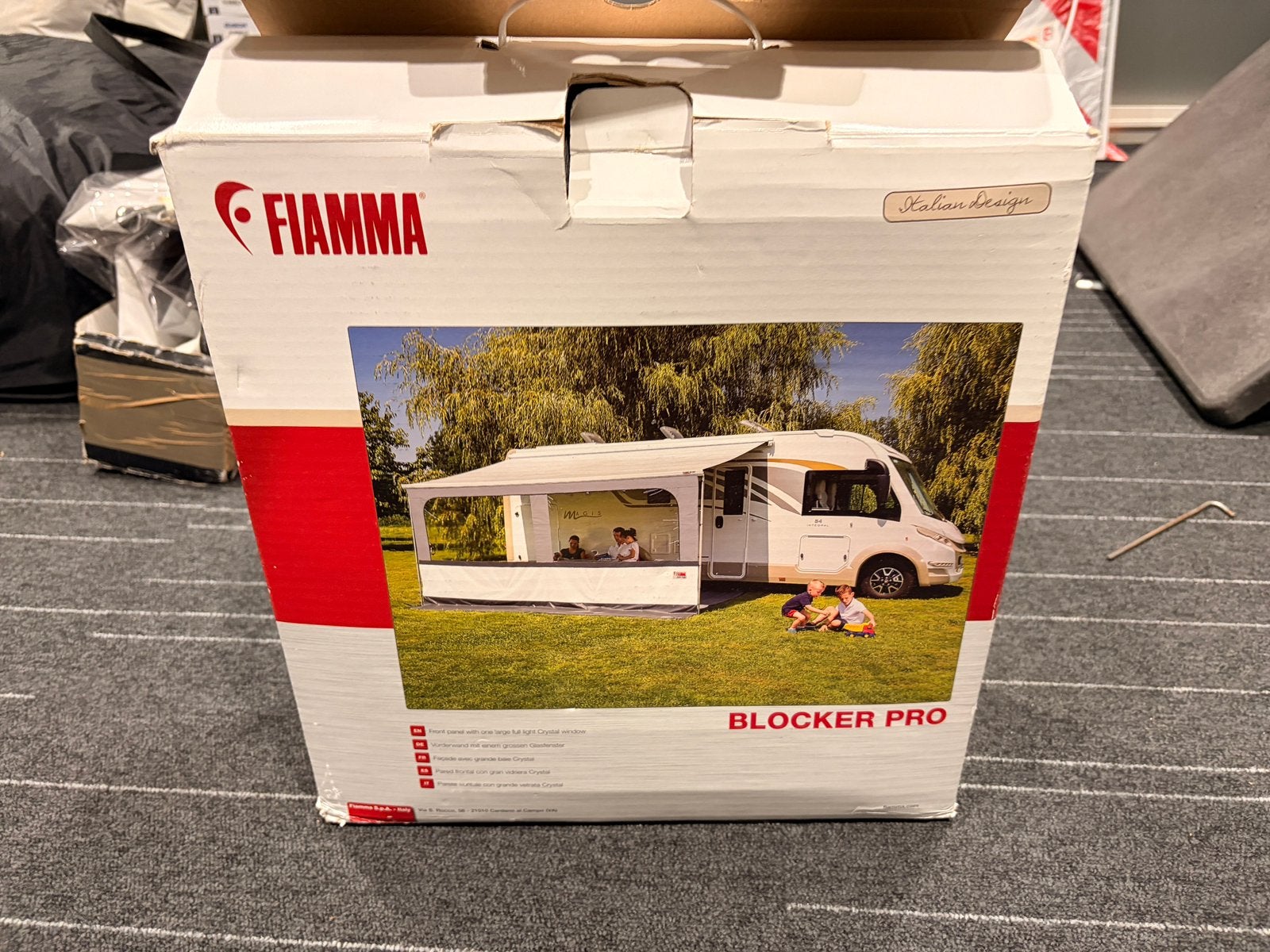 Fiamma Blocker Pro 350/360 voorwand camper caravan luifel, Ophalen of Verzenden
