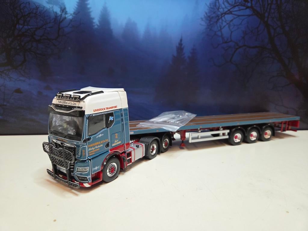 Tekno MAN GM mckerral wood transport, Hobby en Vrije tijd, Modelauto's | 1:50, Nieuw, Jobo-models, Jobo.models@gmail.com, Ophalen of Verzenden