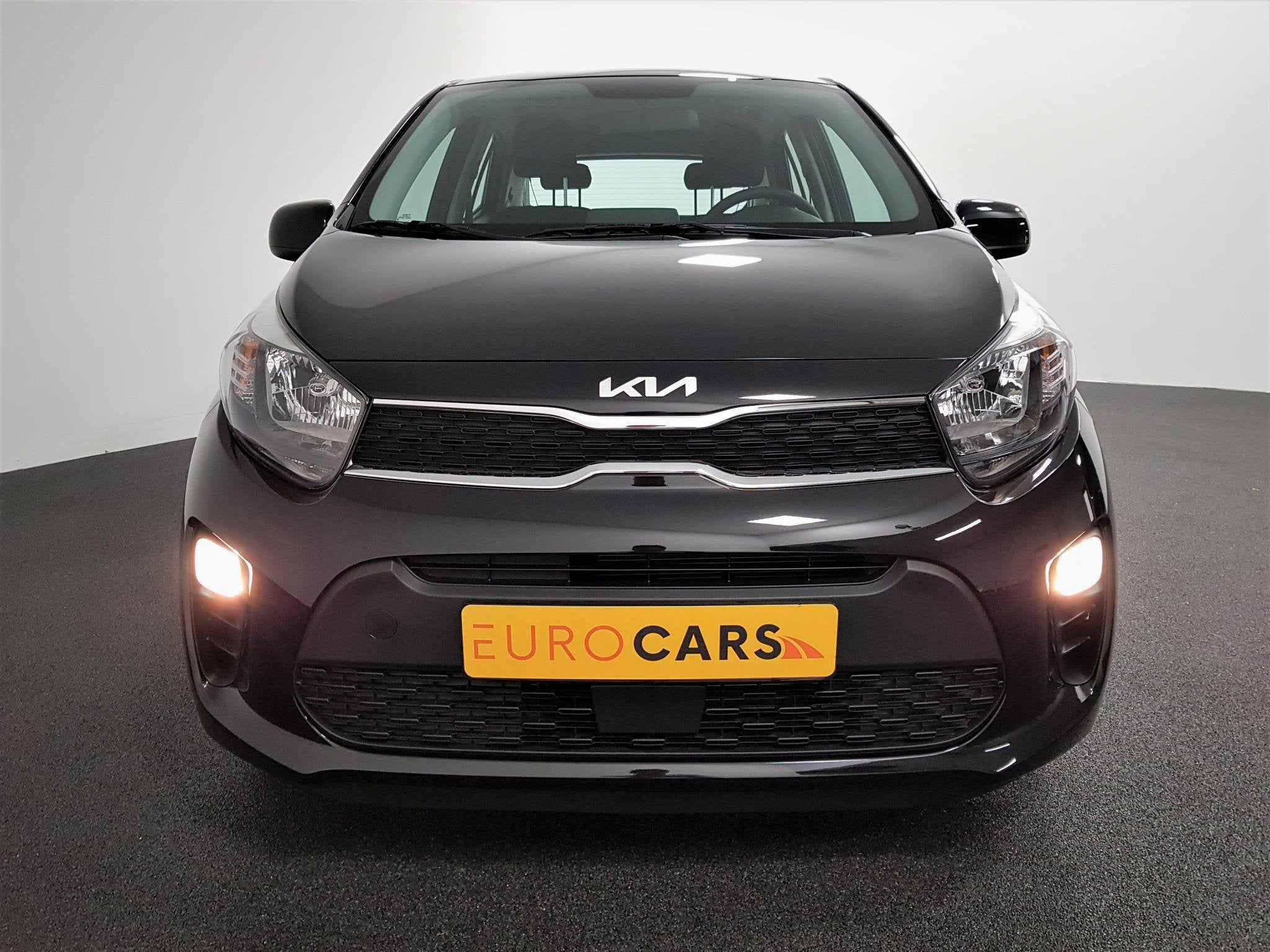 Kia Picanto 1.0 DPi Automaat DynamicLine Navigatie Apple Car, Auto's, Kia, 877 kg, Stof, Gebruikt, Euro 6