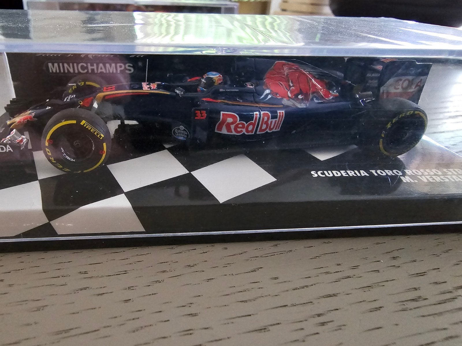 Max Verstappen Toro Rosso STR11 2016  1/43 (Minic, Ophalen of Verzenden, Zo goed als nieuw, Auto, MiniChamps