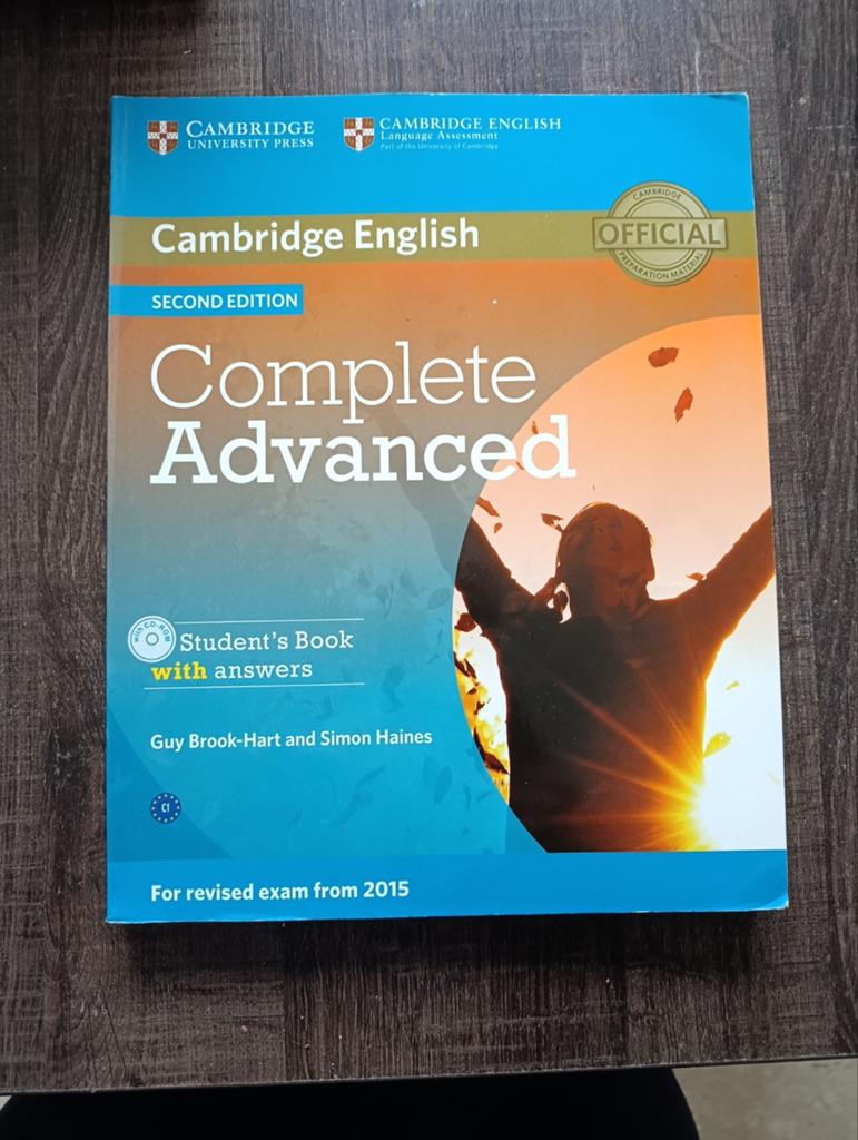 Cambridge English Complete Advanced Student's Book, Boeken, Zo goed als nieuw, HBO, Ophalen of Verzenden, Alpha