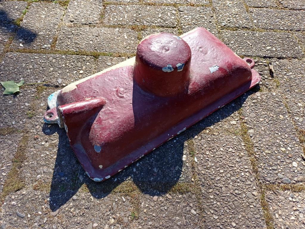 Deksel antieke stortbak (gietijzer), Doe-het-zelf en Verbouw, Sanitair, Ophalen of Verzenden, Gebruikt, Toilet