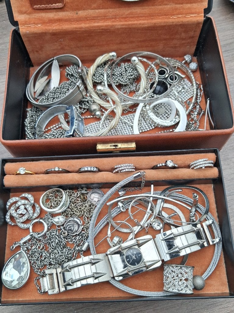 Lot vintage sieraden, Verzenden, Overige materialen