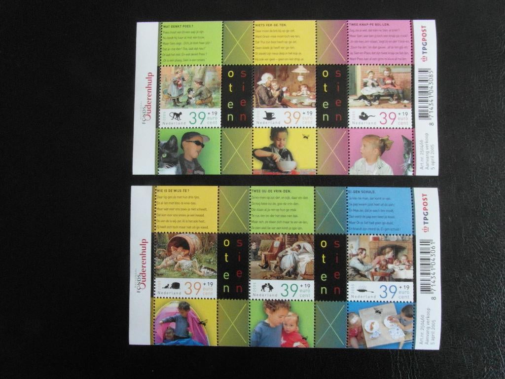 2238-2239 Zomerzegels Ot en Sien 2005 Postfris, Ophalen of Verzenden, T/m 1940