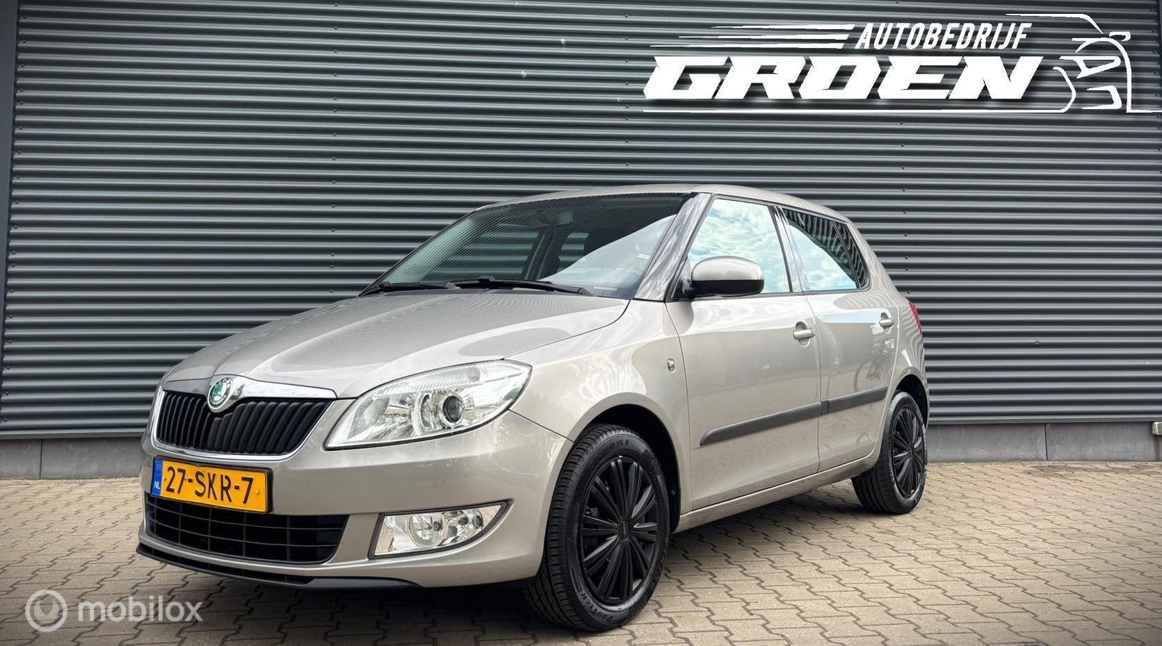 Skoda Fabia 1.2 TSI Ambition AUT|NAP|CRUISE|AIRCO|TREKHAAK, Auto's, Skoda, Euro 5, Gebruikt, 4 cilinders, 1064 kg