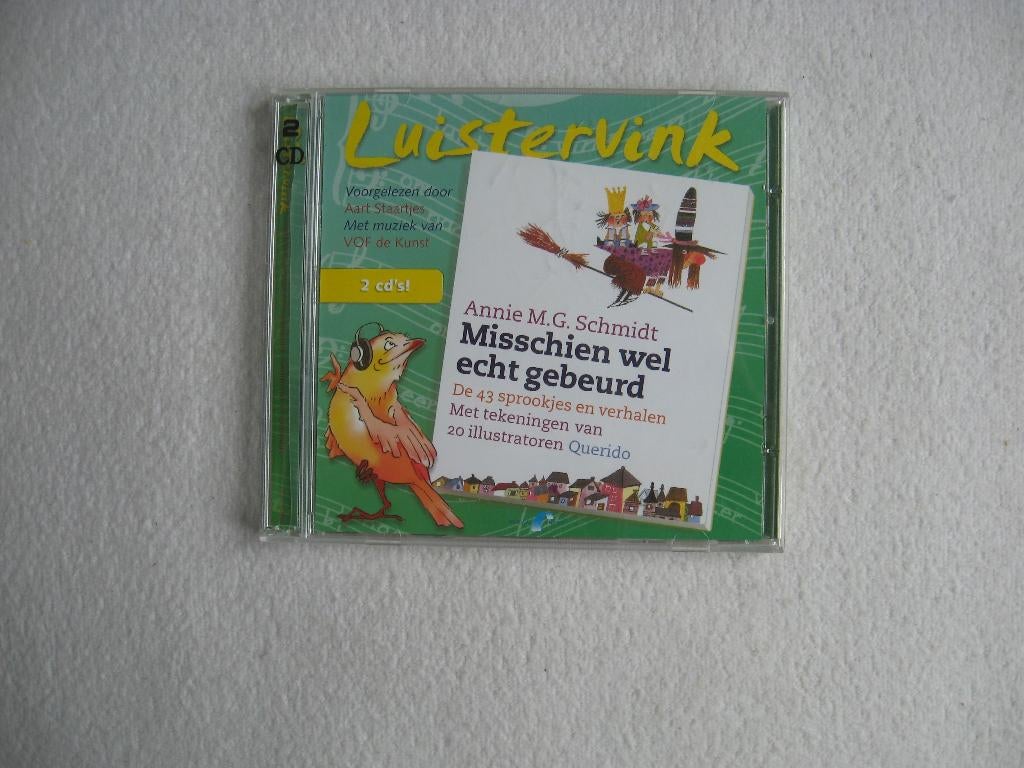 Annie M.G- Misschien wel echt gebeurd; voorl. Aart Staartjes, Boeken, Ophalen of Verzenden, Annie M.G. Schmidt, Cd