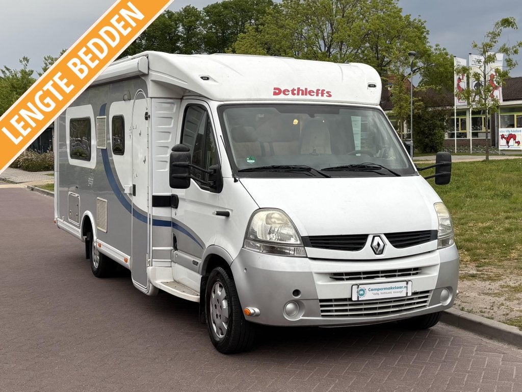 Dethleffs Esprit 7014 RT - 1e eigenaar -150pk- Lengtebedden, Ringverwarming, Buitenlamp, Afzuigkap, Bedrijf