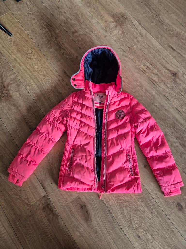 Winterjas Cars Jeans maat 122/128, Ophalen, Gebruikt, Meisje, Cars Jeans
