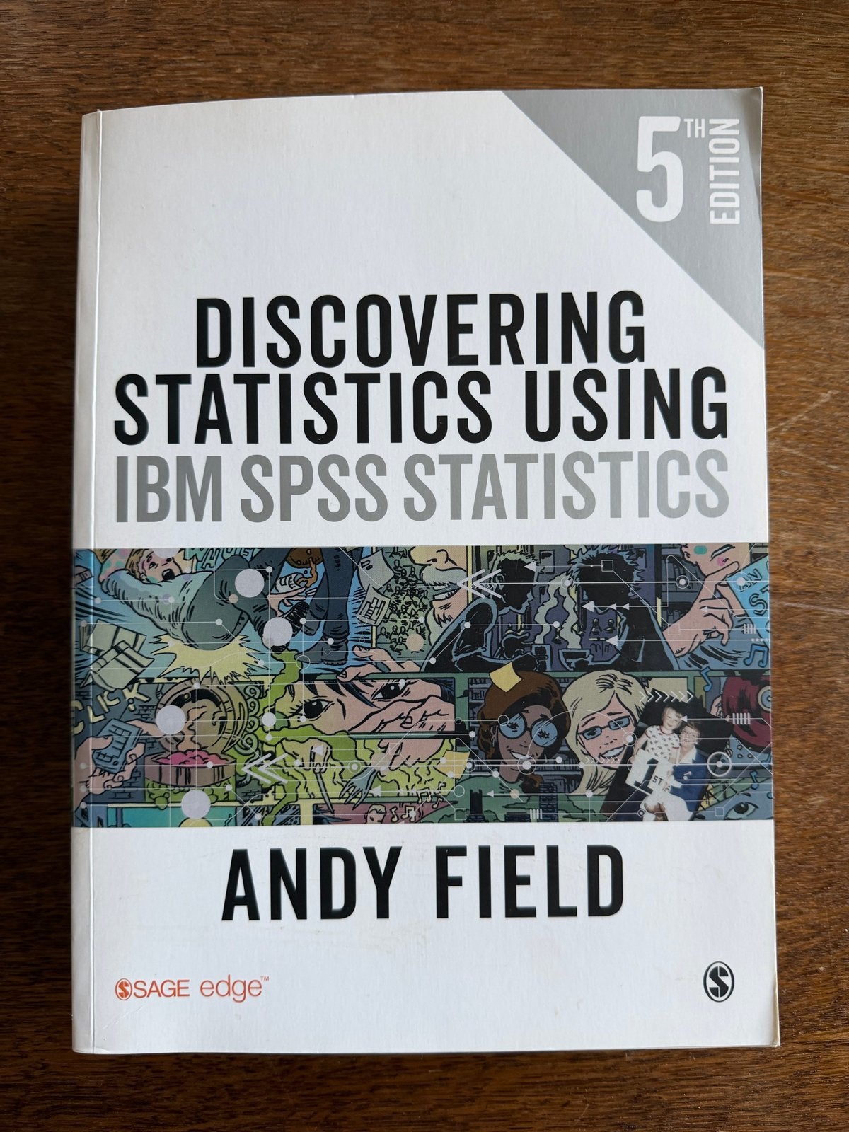 Discovering Statistics Using IBM SPSS Statistics - 5th Ed., Ophalen of Verzenden, Beta, Zo goed als nieuw, HBO
