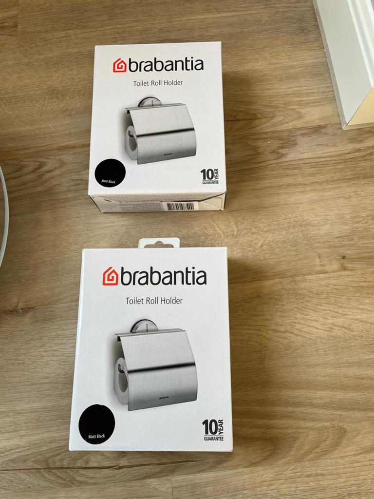 Brabantia Toiletrolhouders - Nieuw in verpakking, Ophalen of Verzenden, Nieuw, Overige kleuren, Overige typen