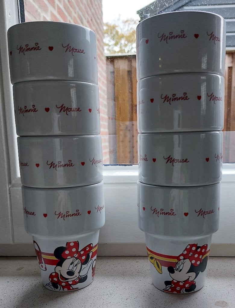 Verschillende Disney bekers., Verzamelen, Ophalen of Verzenden, Mickey Mouse, Zo goed als nieuw, Servies