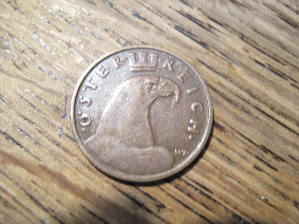 Oostenrijk 1 Groschen 1925, Adelaarsbuste, #360, Ophalen of Verzenden, Oostenrijk, Losse munt