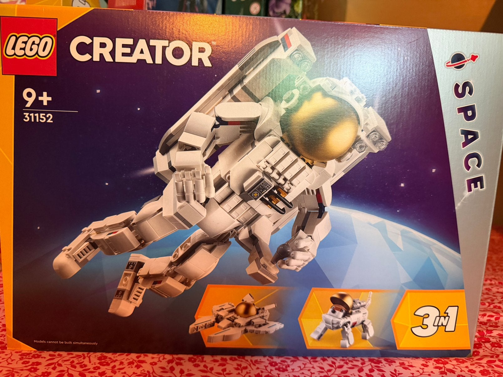 Lego creator 31152 Ruimtevaarder 3 in 1, Ophalen of Verzenden, Nieuw, Lego