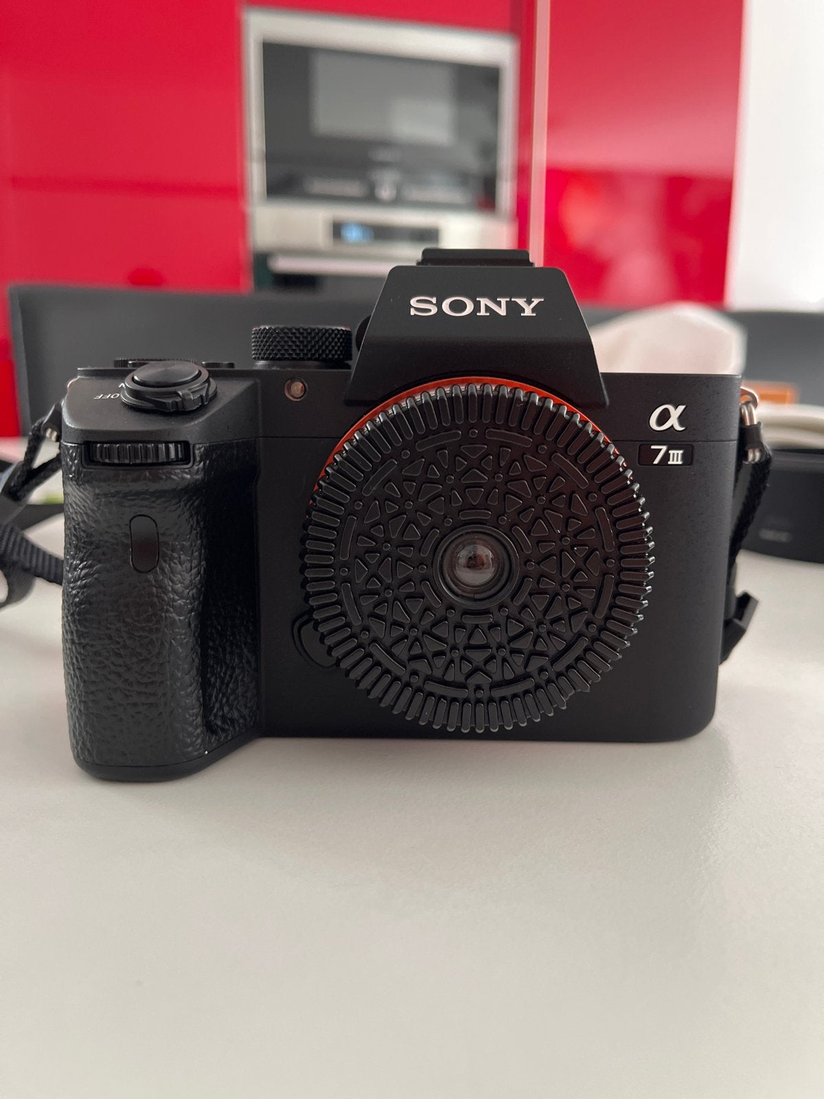 Sony A7 III + vintage lens + 2 batterijen + externe toplader, Audio, Tv en Foto, Fotocamera's Digitaal, Spiegelreflex, Ophalen of Verzenden