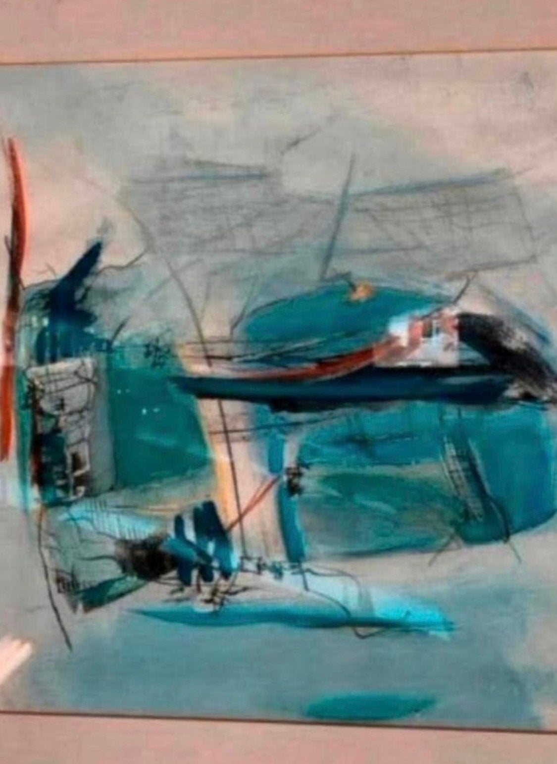Schilderij nog drie stuks bekende schilder Ronald Evers., Antiek en Kunst, Ophalen of Verzenden