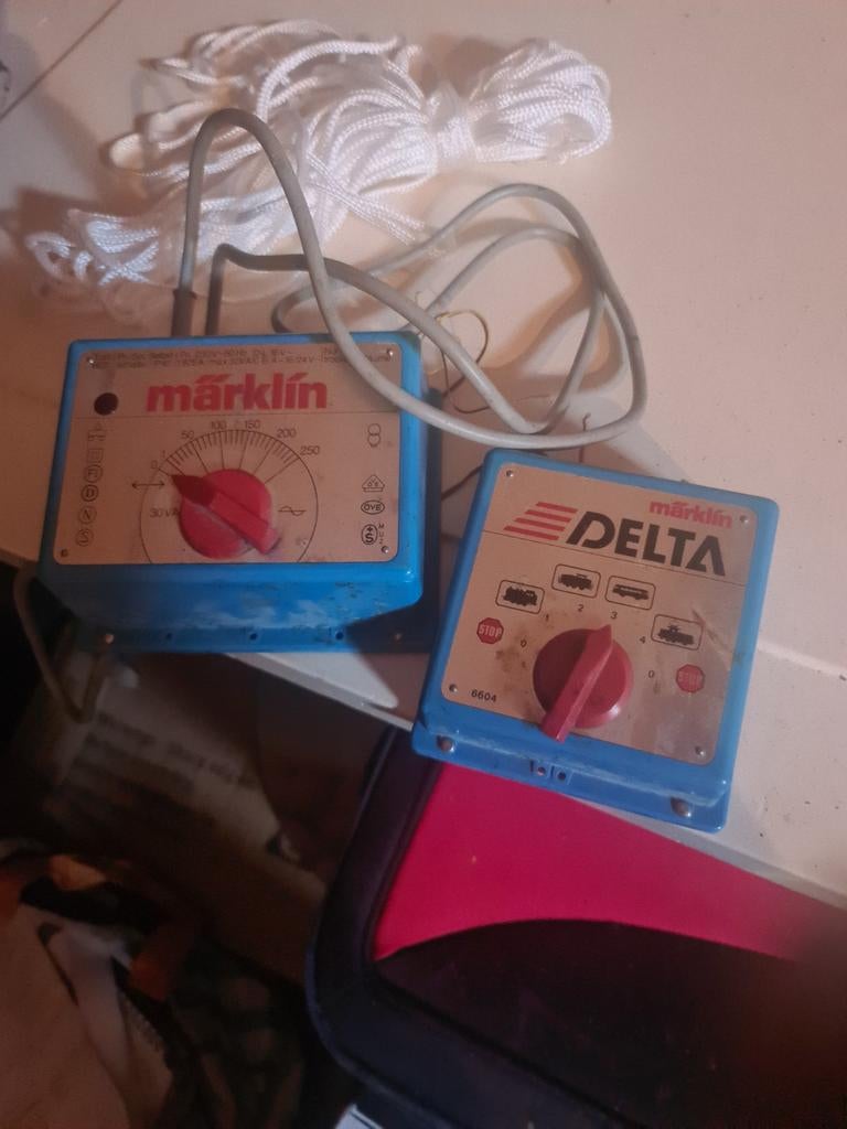 Märklin Transformator en Delta Control Unit, Hobby en Vrije tijd, Modeltreinen | H0, Ophalen of Verzenden