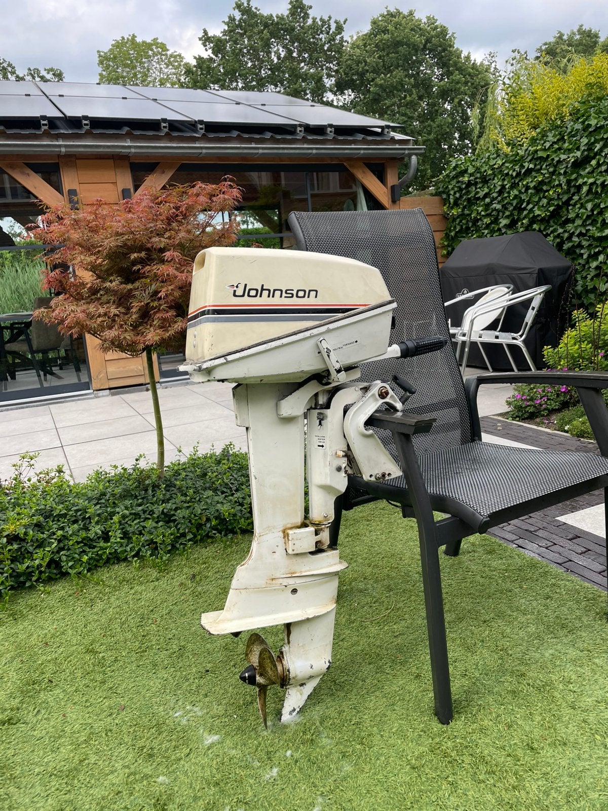 Super nette 8 pk johnson !, Ophalen of Verzenden, Zo goed als nieuw, Motor en Techniek, Zeilboot of Motorboot