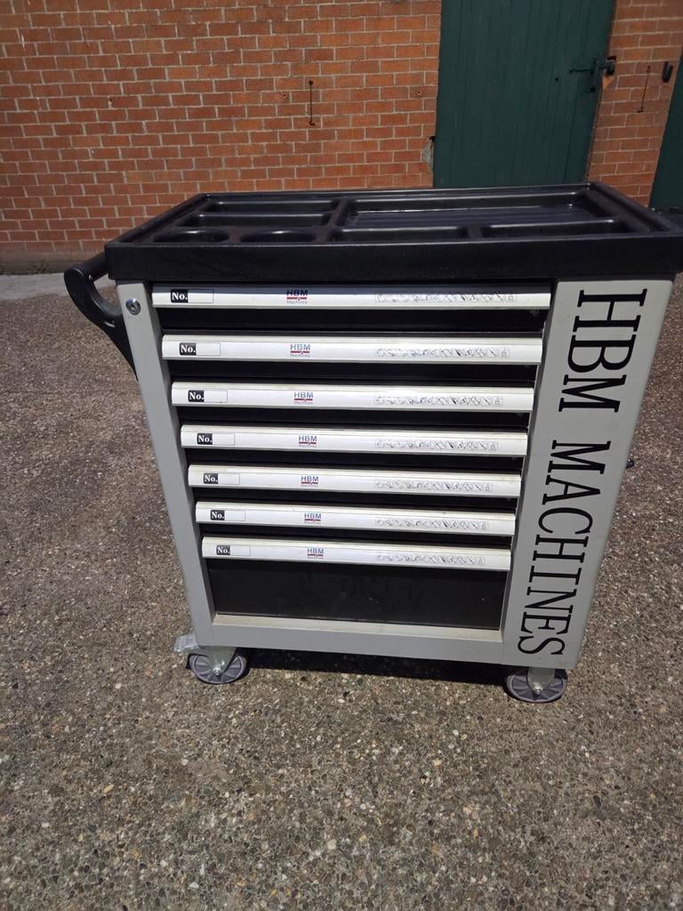 HBM Machines Gereedschapswagen met 7 Laden, Ophalen, Zo goed als nieuw