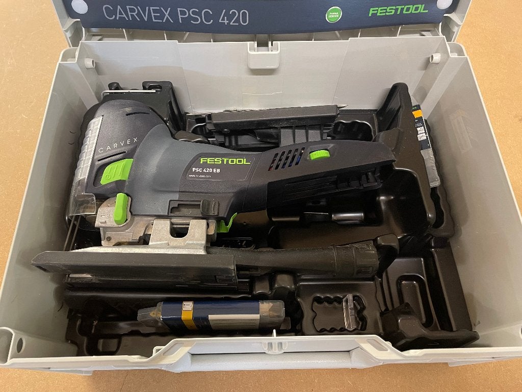 Festool decouperzaag, Decoupeerzaag, 600 tot 1200 watt, Ophalen of Verzenden, Zo goed als nieuw