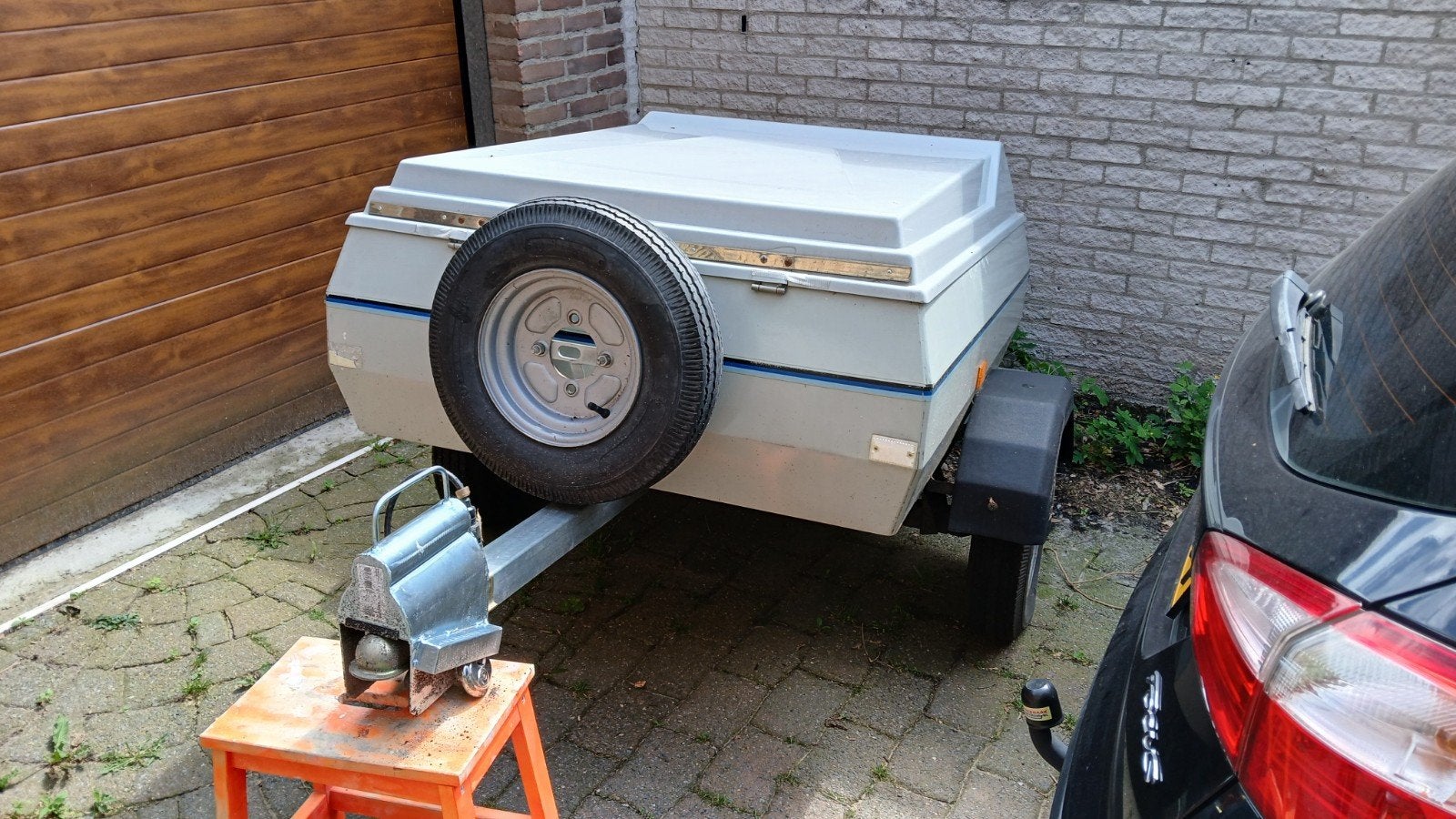 Gebruikte aanhangwagen, Auto diversen, Ophalen, Gebruikt