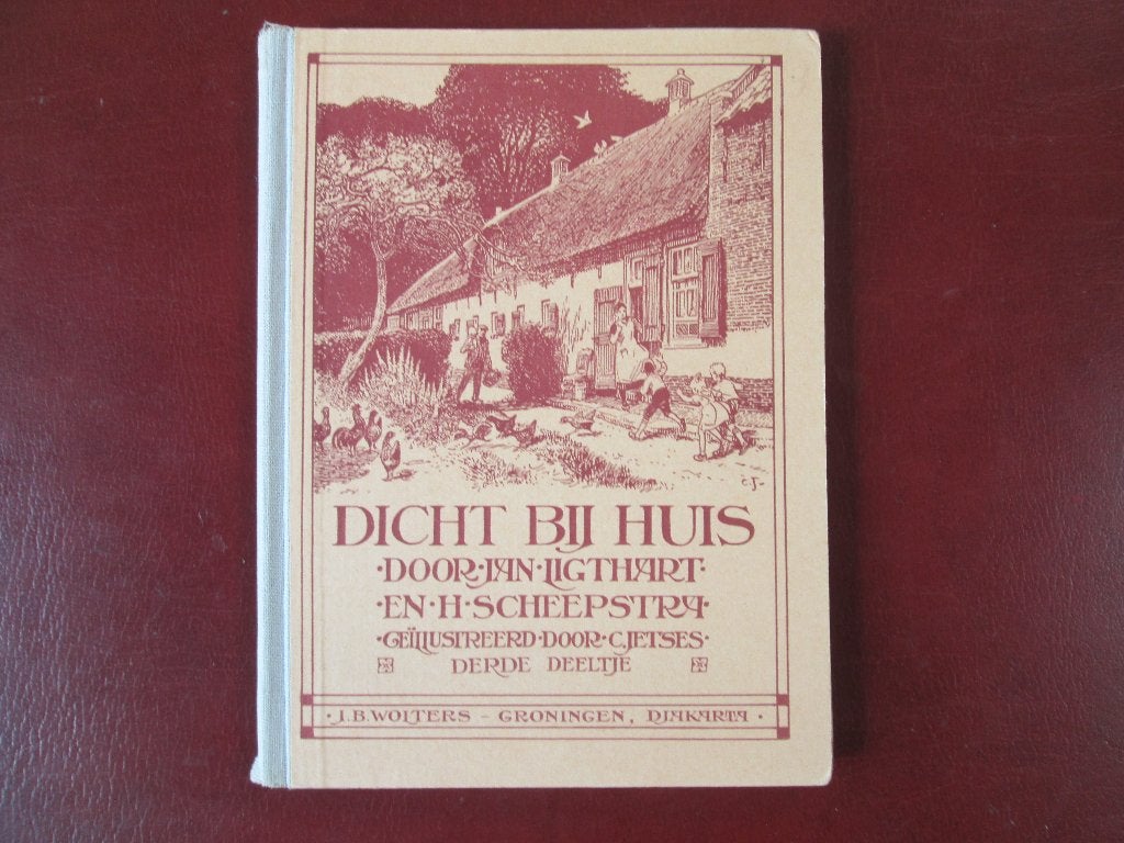 Dicht bij Huis, 3e deeltje,door J. Ligthart en H. Scheepstra, Boeken, Schoolboeken, Gelezen, Nederlands, Overige niveaus, Ophalen of Verzenden