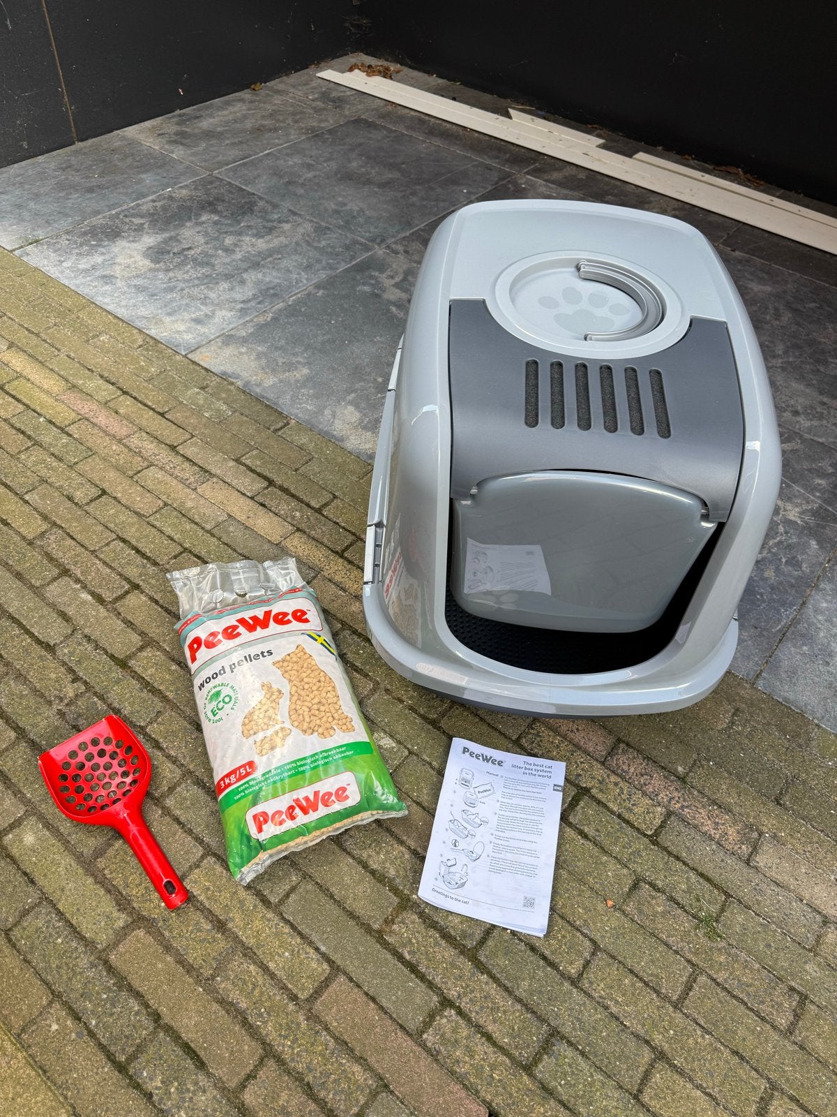 PeeWee kattenbak (groot), nooit gebruikt, Dieren en Toebehoren, Kattenbakken, Nieuw, Ophalen