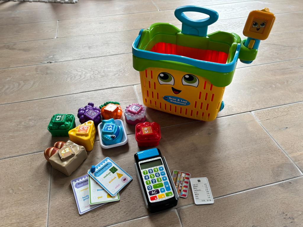 Scan & leer winkelmand, Ophalen of Verzenden, Nieuw, 2 tot 4 jaar