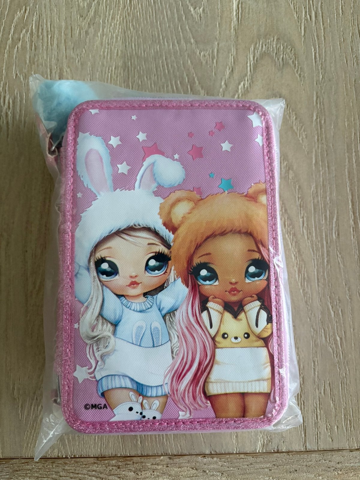 Roze etui met potloden en stiften, nieuw, Ophalen of Verzenden, Nieuw