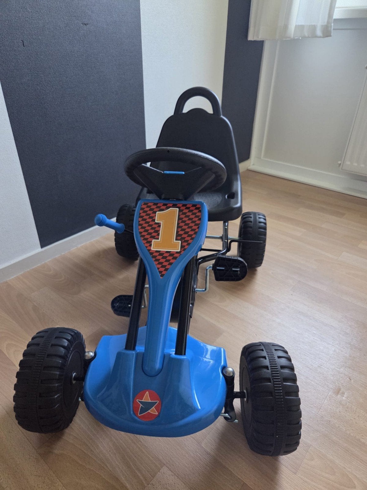 Blauwe skelter (nieuw!), Kinderen en Baby's, Speelgoed | Buiten | Skelters, Ophalen, Nieuw, Overige merken