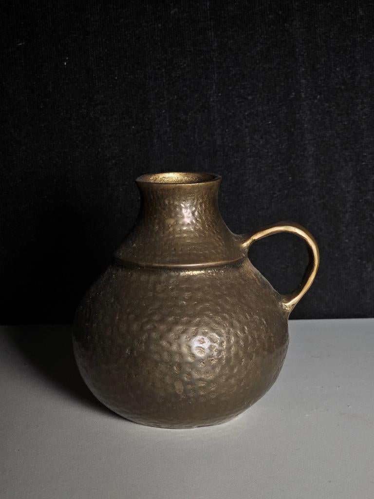 vintage copper or brass jug, Ophalen of Verzenden