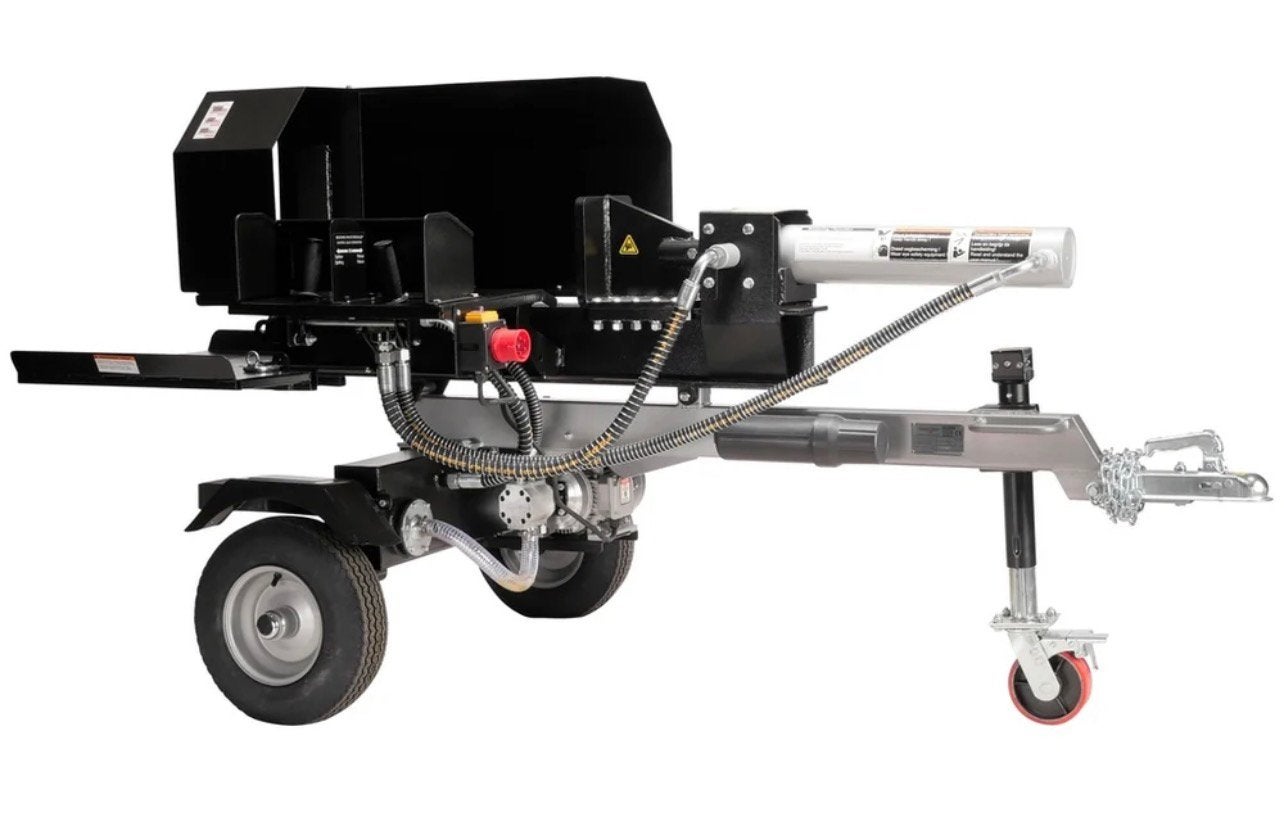 Elektrische houtklover 22 ton horizontaal, Tuin en Terras, Ophalen, Nieuw