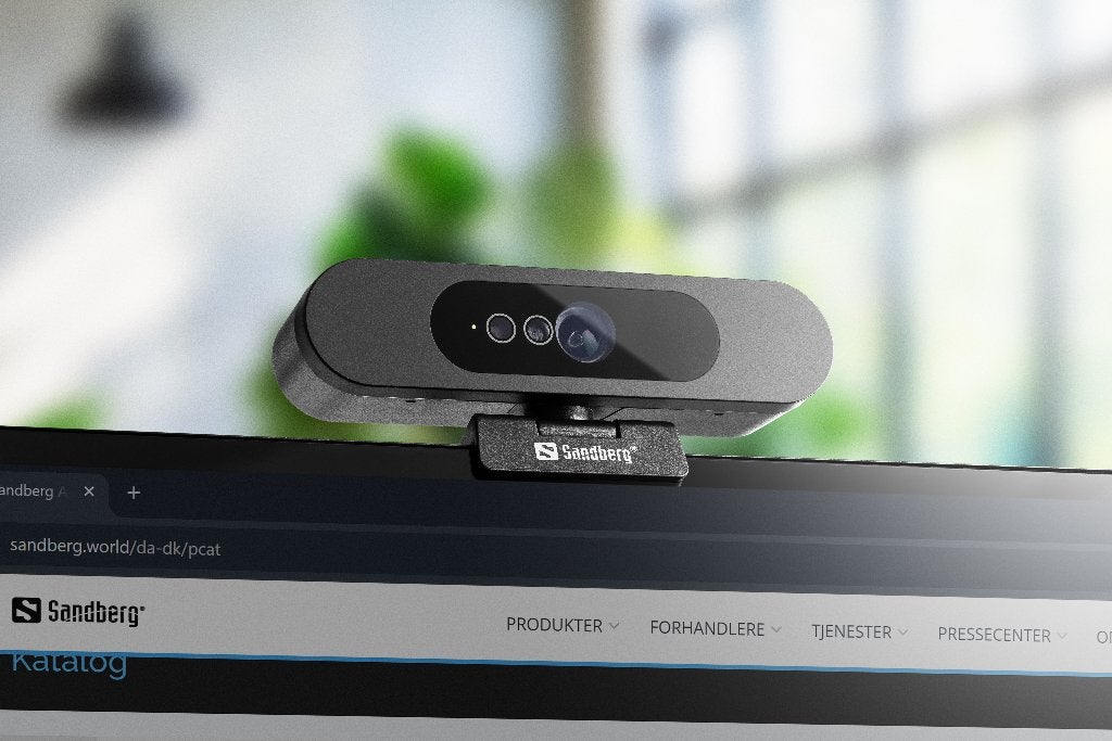 Face Scan Webcam, Verzenden, Nieuw, Sandberg, Sandberg A/S