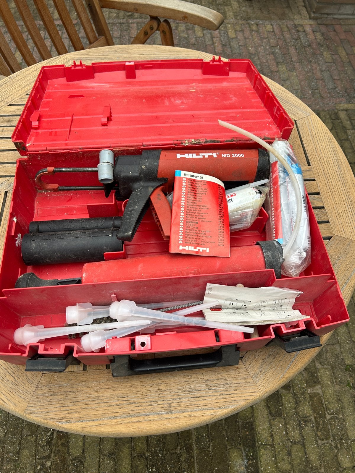 Hilti MD 2000 ankerverlijmingsset, Ophalen, Gebruikt, Overige typen, Hilti